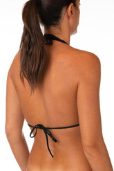 MIX REGGISENO TRIANGOLO DONNA  NERO LUDO NERO BE BEACH